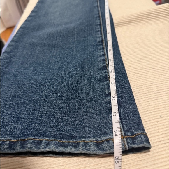 Seven7 Blue Flare Wide Leg Jeans - Picture 7 of 11